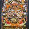 Buddhist Hand-Painted Thangka of Wheel of Life, Symbolic Bhavachakra on Cotton Canvas, Tibetan Buddhist Sacred Art - Image 2