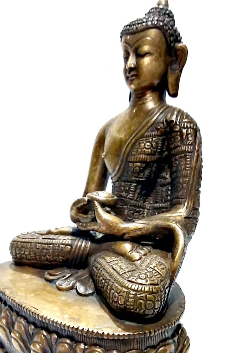 Old Style Amitabha Buddha Statue – Pancha Buddha Set - Image 3