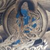 Buddhist Hand-Painted Green Tara Thangka with Amitabha Buddha (Handmade Canvas) - Image 3