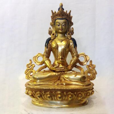 Aparimita Statue – Full Gold Plated (Chepame, Amitayus)