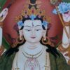 Tibetan Thangka of Cundi Lokeshvara – Painted in Real Gold - Image 3