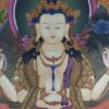 Tibetan Thangka of Chenrezig Avalokitesvara - Image 3