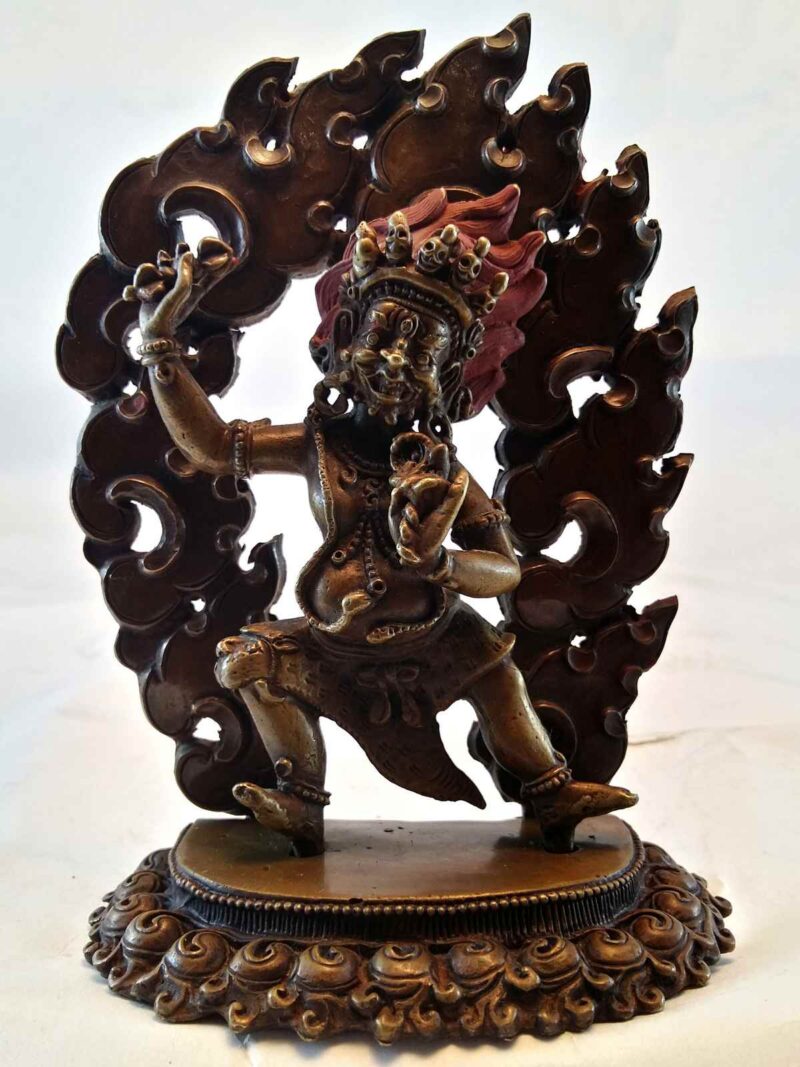 Vajrapani Statue - Oxidized - Image 4