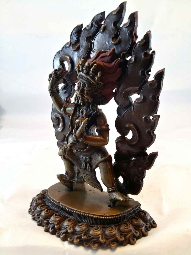 Vajrapani Statue - Oxidized - Image 3