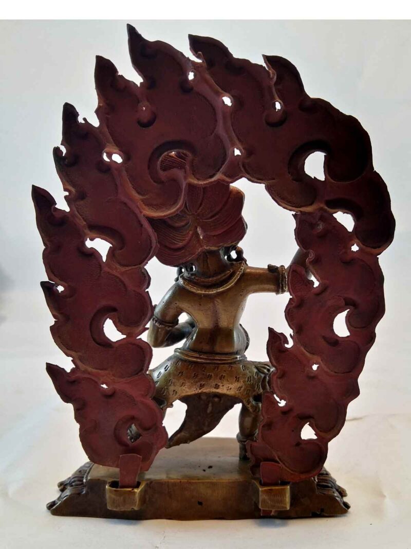 Vajrapani Statue - Oxidized - Image 5