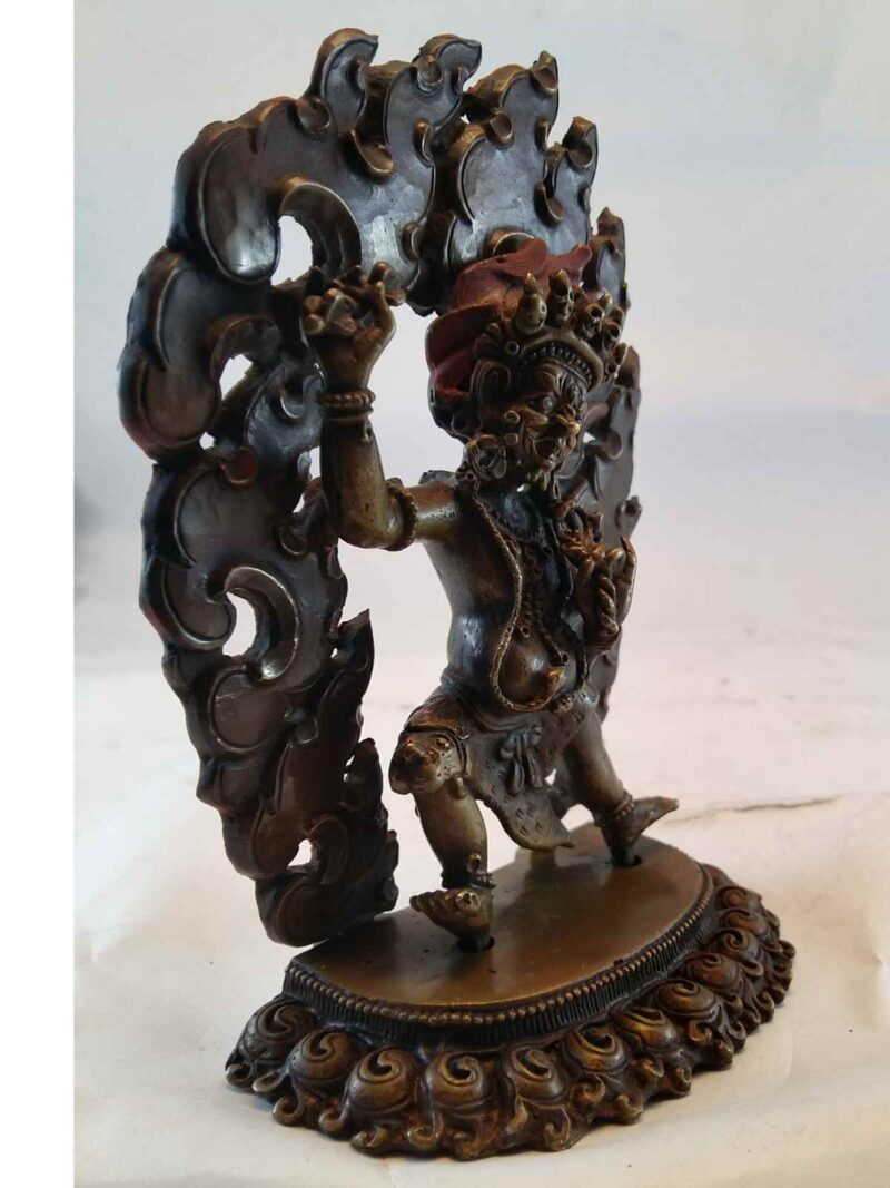 Vajrapani Statue - Oxidized - Image 2