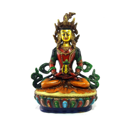 Aparimita Handmade Statue Traditional Color Finishing, Chepame, Amitayus