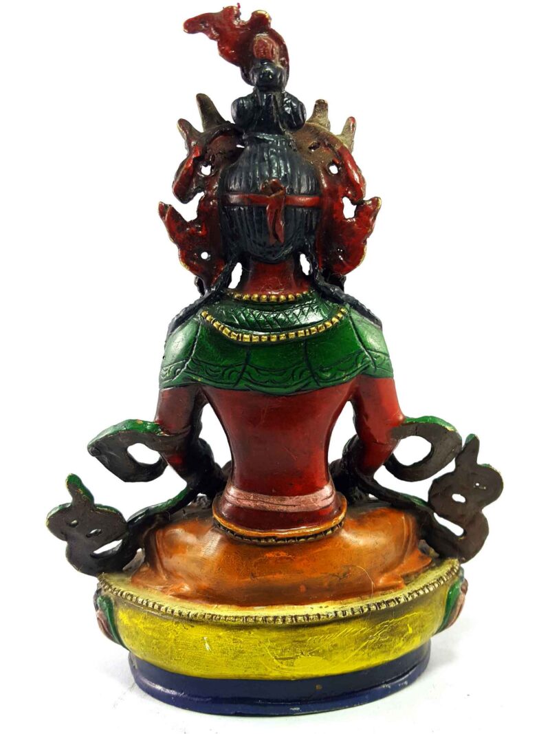 Aparimita Handmade Statue Traditional Color Finishing, Chepame, Amitayus - Image 5