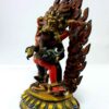 Black Jambhala With Consort, Shakti, Yab-Yum Handmade Statue Traditional Color Finishing - Image 3
