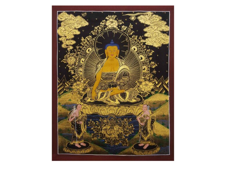 Tibetan Hand-Painted Thangka