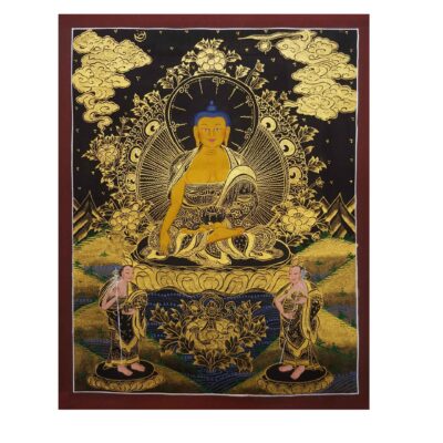 Tibetan Hand-Painted Thangka