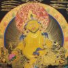 Pancha Jambhala Hand-Made Tibetan Thangka - Image 5