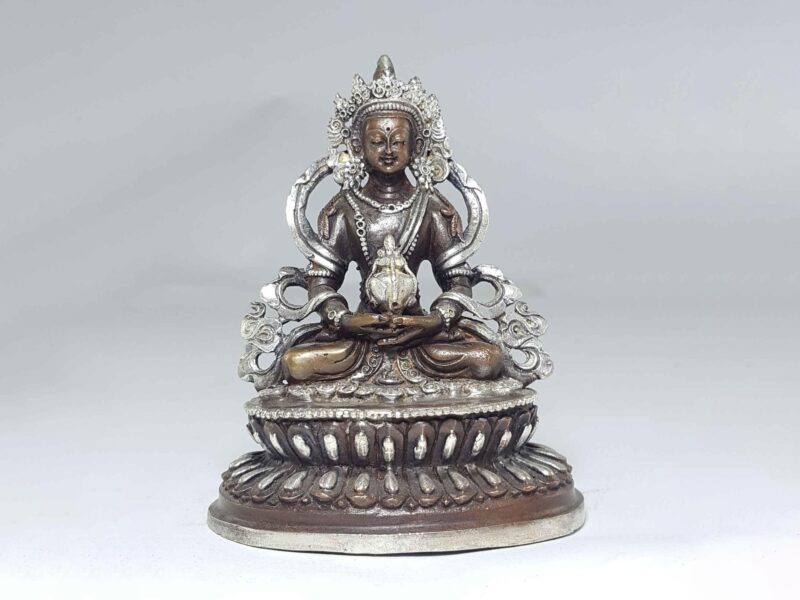 Statue of Aparimita with Double Lotus Base
