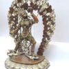 Vajrayogini Statue - Silver Plated Oxidized, Big Statue - Image 3