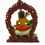 Jambhala: Namtose Buddhist Miniature Statue, High Quality, Traditional Color Finishing - Image 4