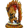 Vajrapani: Buddhist Miniature Statue, High Quality, Traditional Color Finishing and Hand-Painted Face - Image 3