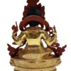 Ganesh: Tibetan Buddhist Handmade Statue, Gold Plated, Painted Face - Image 5