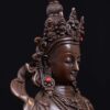 Aparimita: Buddhist Handmade Statue, Chocolate Oxidized, High Quality - Image 2