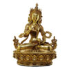 Buddhist Handmade Statue of Vajrasattva – Full Fire Gold Plated (10+ Years Old)