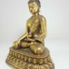 Statue of Shakyamuni Buddha – Full Gold Plated with Antique Finishing - Image 3