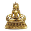 Statue of Aparimita – Full Gold Plated with Antique Finishing