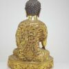 Statue of Shakyamuni Buddha with Buddha Life Story – Full Gold Plated with Antique Finishing and Gold-Painted Face - Image 4