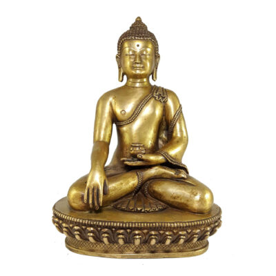 Exclusive - Original Statue of Shakyamuni Buddha in Bronze Finishing