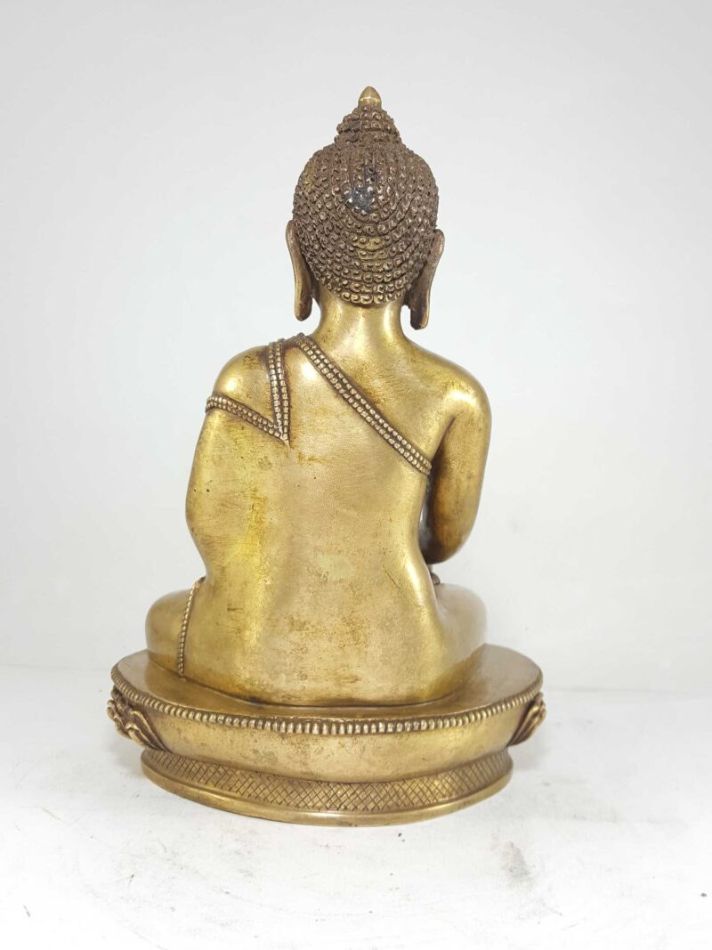 Exclusive - Original Statue of Shakyamuni Buddha in Bronze Finishing - Image 4