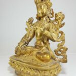 Statue of White Tara – Newari Style Masterpiece - Image 3