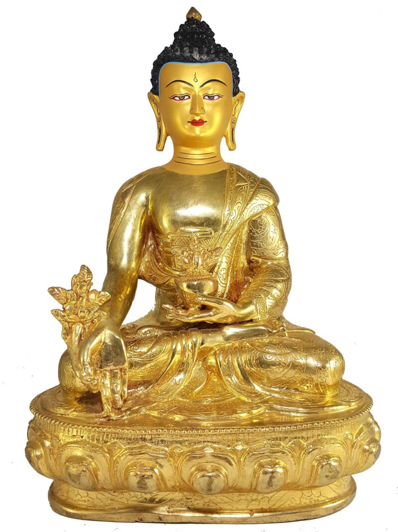 Statue of Medicine Buddha – A Sacred Work of Art - Image 3