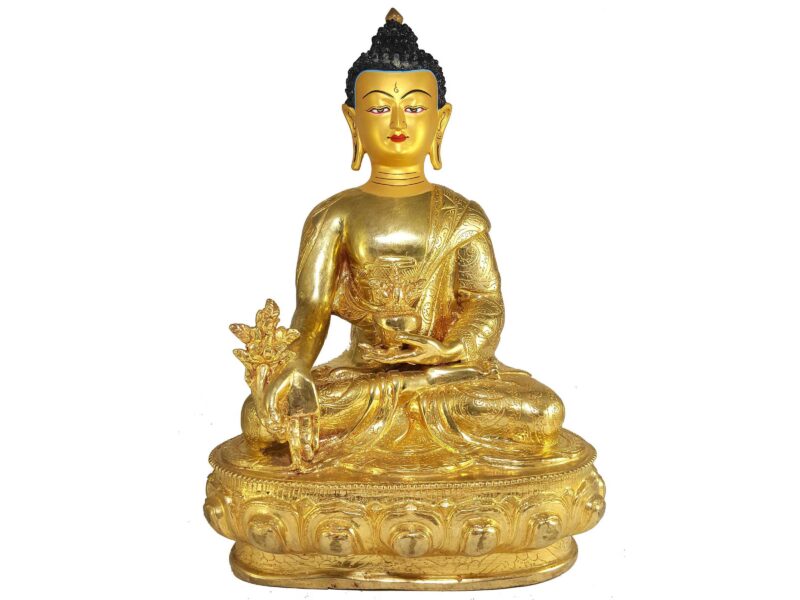 Statue of Medicine Buddha – A Sacred Work of Art