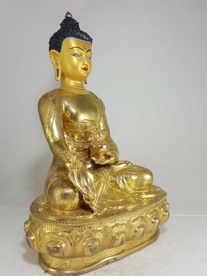 Statue of Medicine Buddha – A Sacred Work of Art - Image 2