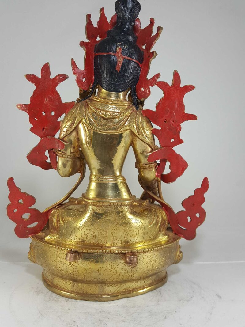Statue of White Tara – A Symbol of Compassion and Longevity - Image 5