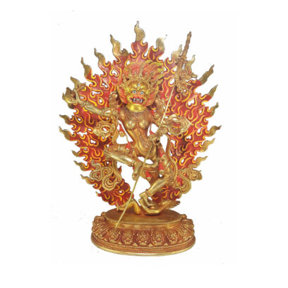 Statue of Simhamukha Yogini – The Lion-Faced Dakini