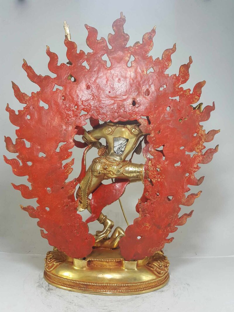 Statue of Simhamukha Yogini – The Lion-Faced Dakini - Image 5