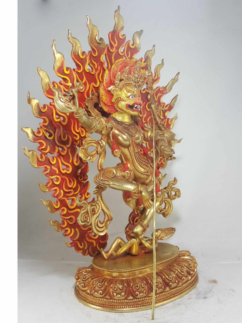 Statue of Simhamukha Yogini – The Lion-Faced Dakini - Image 2