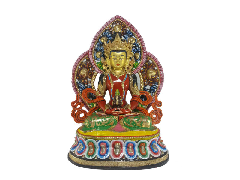 Tibetan Statue of Amitayus (Aparimita)