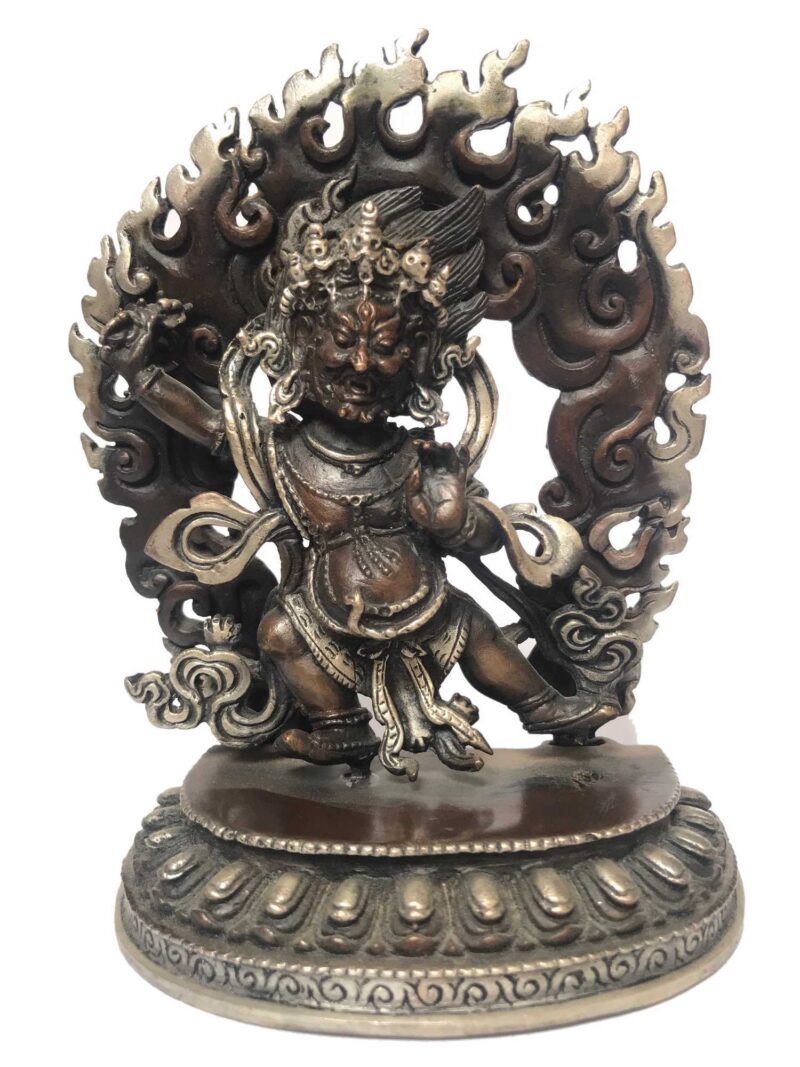 Tibetan Statue of Vajrapani Chana Dorje - Image 2
