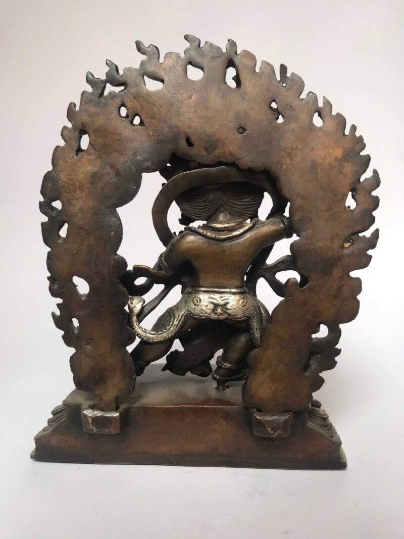 Tibetan Statue of Vajrapani Chana Dorje - Image 5
