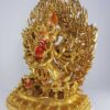 Tibetan Statue of Yamantaka - Vajrabhairava Heruka Megha Sambara - Image 4