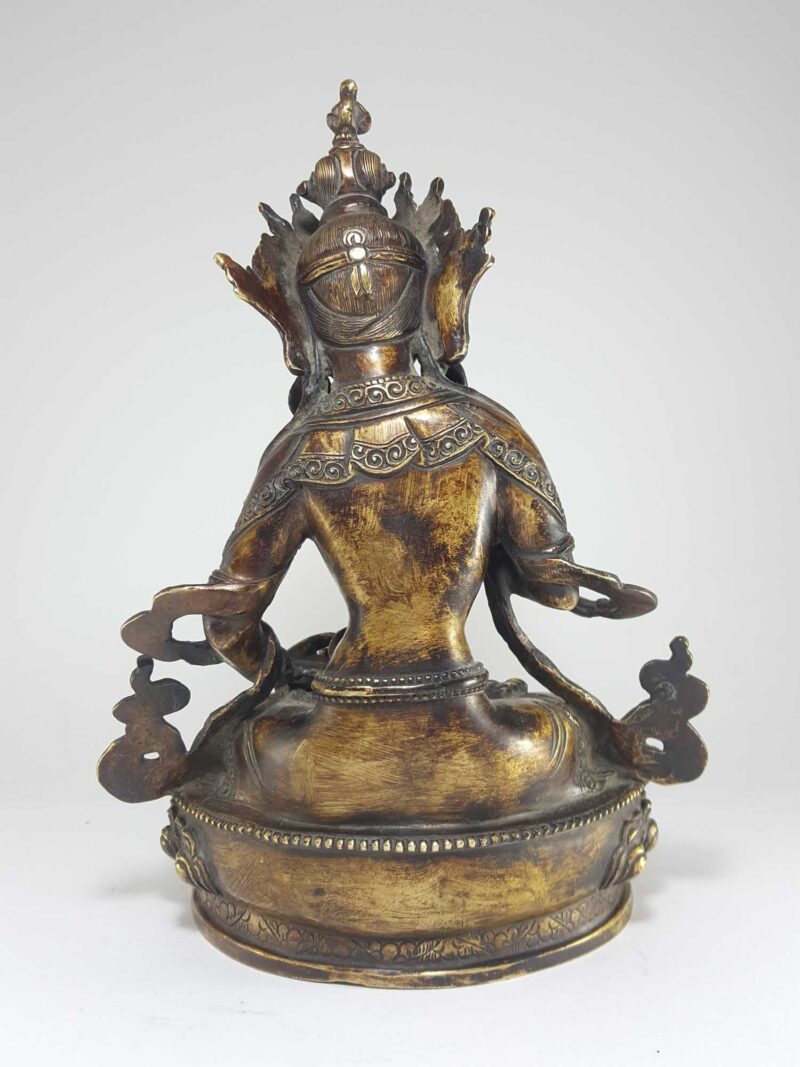 Buddhist Handmade Statue of Vajrasattva - Image 4