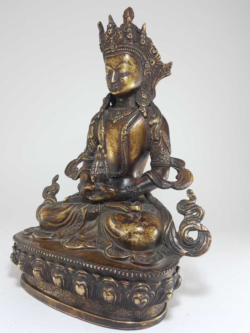 Tibetan Statue of Amitayus - Image 3