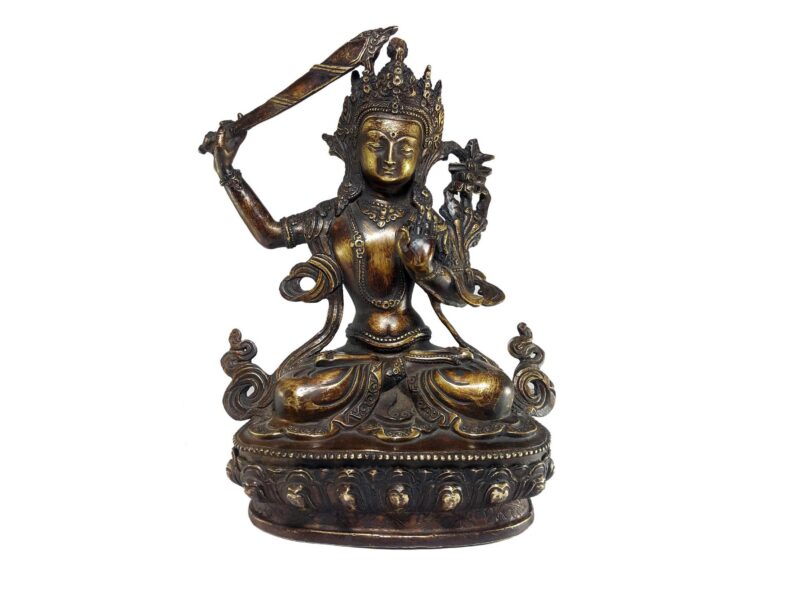 Tibetan Statue of Manjushri