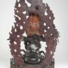 Tibetan Statue of Rahula - Chocolate Oxidized - Image 4