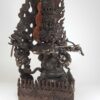 Tibetan Statue of Rahula - Chocolate Oxidized - Image 2
