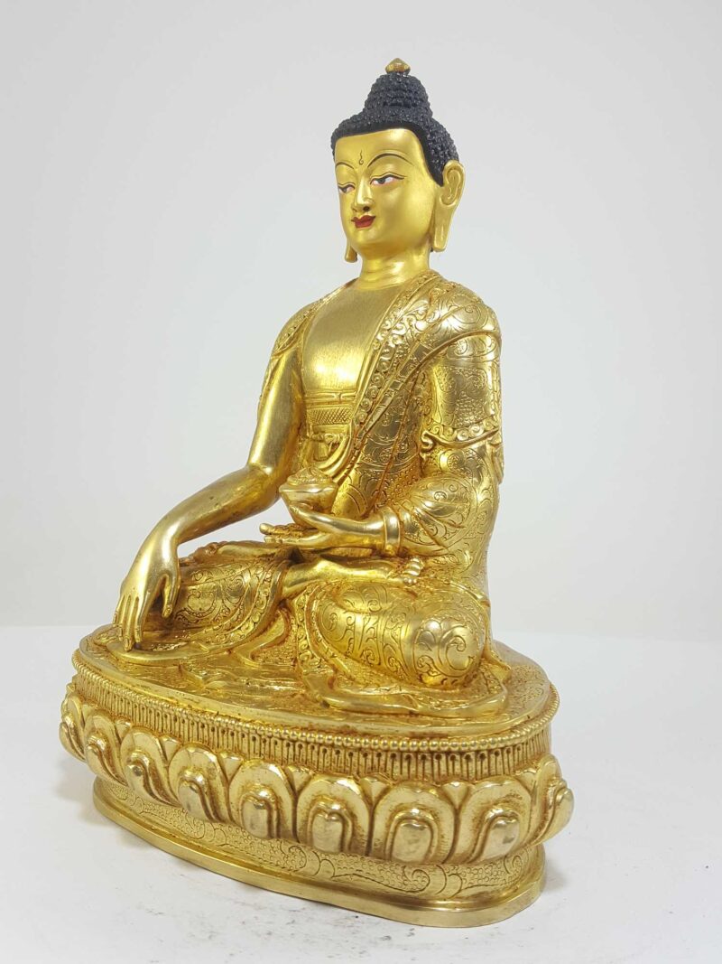 Tibetan Statue of Shakyamuni Buddha - Image 3