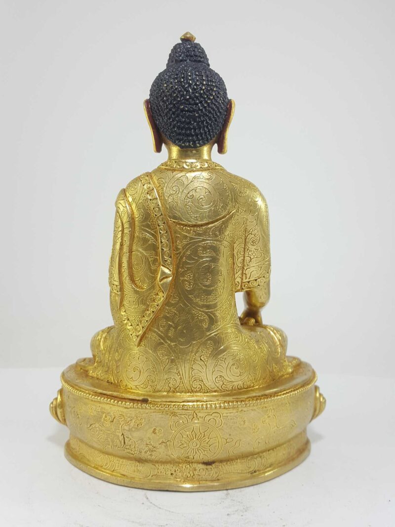 Tibetan Statue of Shakyamuni Buddha - Image 4