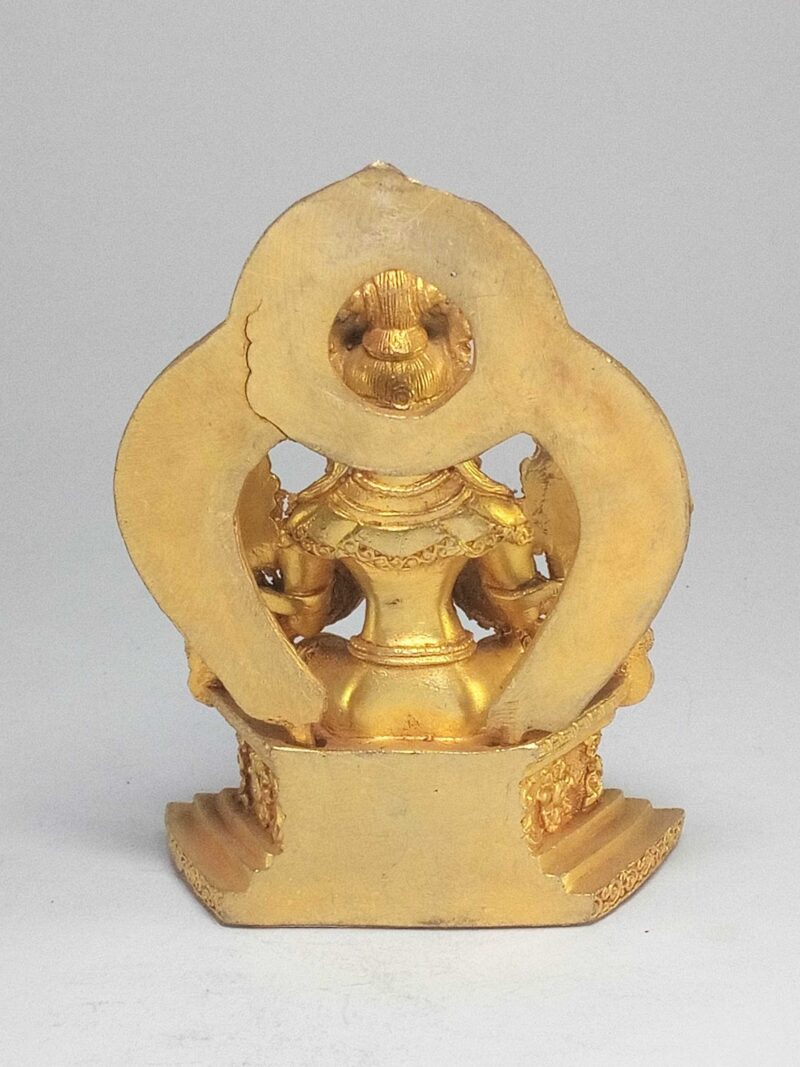 Nepali Small Statue of Maitreya Buddha - Image 5