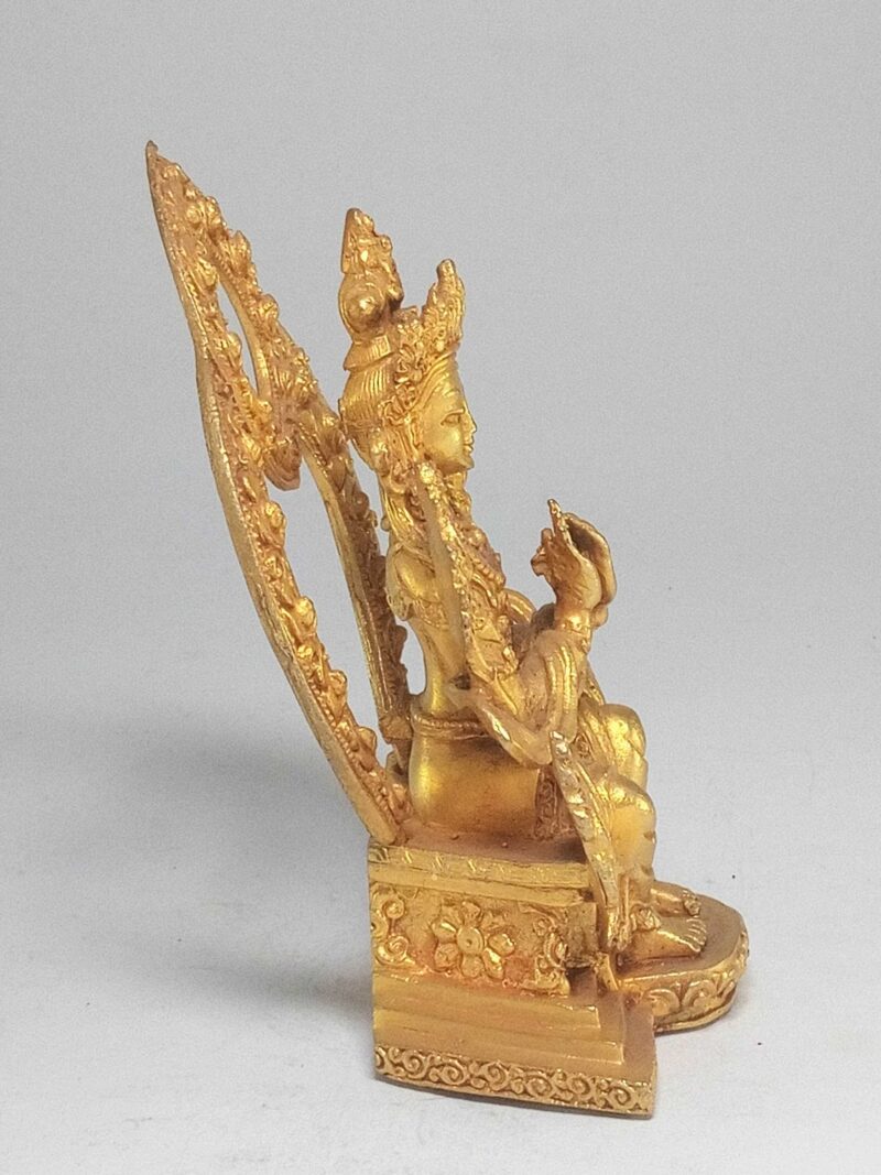 Nepali Small Statue of Maitreya Buddha - Image 4