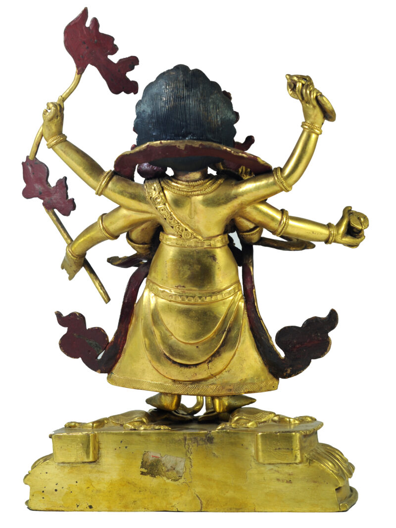 Old Stock: White Mahakala Statue - Image 5